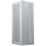 Cabine parois de douche pivot 80x95 cm h 77 en acrylique mod. sigma duo