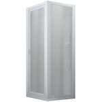 Forte - cabine parois de douche pivot 90x90 cm h 87 en acrylique mod. sigma duo