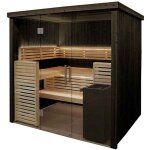 Cabine de sauna harvia 205 x 160 x 202 cm 2 ou 3 personnes pole  sauna fournis