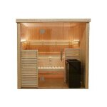 Cabine de sauna harvia 206 x 160, 8 x 202 cm 2 ou 3 personnes pole  sauna fournis