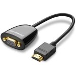C�ble adaptateur hdmi m�le vers vga femelle fhd noir