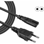 Cable alimentation c7 2 broches ps5 ps4 ps3, 1. 5m cordon d'alimentation secteur bipolaire pour imprimante ...