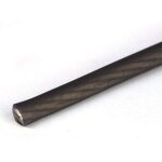 Cable alimentation noir ofc - 25mm2 - 1m