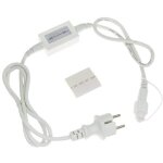 Cble d'alimentation avec redresseur blanc 1, 5m 230v ip67 lotti