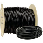 C�ble d'alimentation rigide u - 1000 r2v fils & cables 5g6 mm� noir