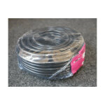 Cable antenne coaxial 17patc (bobine de 25m) noir double blindage exterieur class a Cable antenne coaxial 17patc (bobine de 25m) noir double blindage exterieur class a