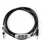 C�ble audio 3, 5 mm vers 2, 5 mm compatible avec casque sennheiser momentum 2. 0 / momentum noir