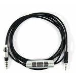 Cble audio 3, 5 mm vers 2, 5 mm compatible avec casque sennheiser momentum 2. 0 / momentum noir