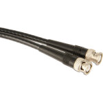 C�ble bnc s - impuls, 0, 5 m, 50?, fiche / fiche, noir.