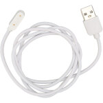 C�ble de charge magn�tique usb pour montre connect�e band 8, 7, 6 pro et 6 blanc