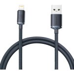 Cble pour chargement et transfert de donnes rapides usb iphone lightning 2, 4a 1, 2m noir