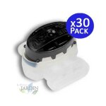 Suinga - lot de 30 connecteurs de cble robot tondeuse, 1, 5mm dbm connecteur electrique etanche remplis ...