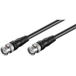 C�ble de connexion bnc (rg58), blind�, connecteur bnc connecteur bnc. longueur de c�ble 0. 5 m