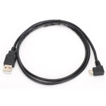 C�ble de connexion micro usb � usb angle droit 1 m�tre pour transfert de donn�es et charge rapide
