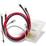 V - tac - c�bles de connexion de batterie d'onduleur pour syst�mes photovolta�ques