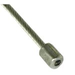 C�ble d'embrayage avec canon de tondeuse longueur 2000 mm diam�tre 3 mm 450203