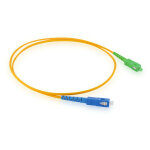 C�ble fibre optique free - monomode 10 m - vert et bleu