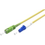 Câble à fibre optique (ftth), singlemode (os2) yellow, jaune (simplex), 10 m, fibre optique, connecteur ... Câble à fibre optique (ftth), singlemode (os2) yellow, jaune (simplex), 10 m, fibre optique, connecteur ...