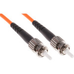 Rs pro - c�ble fibre optique 5m avec connecteur / st, om2 multi - mode ( prix pour 1 )