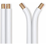 C�ble pour haut - parleurs purelink, 2x2, 5 mm�, 50 m, blanc, ofc