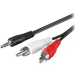 Cable jack 3. 5mm rcax2 1. 5m