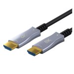 C�ble optique hybride hdmi? ultra - haute vitesse avec ethernet (aoc), 8k / 60hz. longueur de c�ble 20 ...