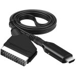 Câble péritel vers hdmi - adaptateur péritel vers hdmi - convertisseur audio vidéo péritel tout en un ... Câble péritel vers hdmi - adaptateur péritel vers hdmi - convertisseur audio vidéo péritel tout en un ...