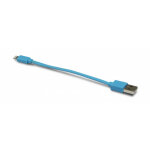 Cble pops cable mfi / usb - a pour iphone ipad 0, 15 m - bleu