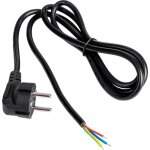 C�ble de raccordement akyga alimentation [1x extr�mit�(s) ouverte(s) - 1x prise m�le coud�e + contact ...