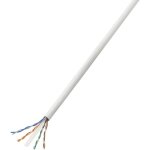 Tru components - c�ble r�seau cat 6 u / utp 4 x 2 x 0. 27 mm� blanc 25 m