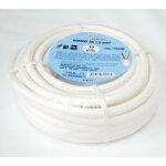 Cable souple h05vvf 3x1. 5mm� (bobine de 10m) blanc pour alimentation circuit electrique