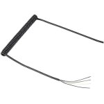 C�ble spiral� tru components 1570978 188 mm / 500 mm 4 x 0. 12 mm� noir 1 pc(s) s470461