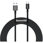 Tresice france - cble suprieur pour huawei usb - usb - c 11v / 6a supercharge 2m - noir