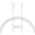 Câble supervooc usb - a vers usb - c série supérieure 65w 1m blanc Câble supervooc usb - a vers usb - c série supérieure 65w 1m blanc