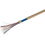 Cble tlphonique rs pro 8 paires, retardant  la flamme, blind ruban aluminium, gaine lszh marron, ...
