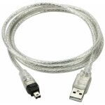 C�ble usb 2. 0 m�le compatible firewire dv ieee 1394 4 broches m�le ilink pour camescope dv et d8 1m, ...