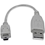 C�ble usb 2. 0 a vers mini b de 15 cm