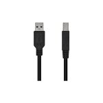 Cble usb 3. 0 imprimante aisens a105 - 0445 / usb male - usb male / 3m / noir