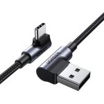 C�ble usb - c coud� - usb 2. 0 480mb / s 3a 3m noir