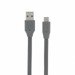 Câble usb - c / usb - a plat 1 m - gris sidéral Câble usb - c / usb - a plat 1 m - gris sidéral