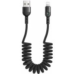 C�ble usb en spirale, c�ble r�tractable, synchronisation des donn�es, c�ble de charge, c�ble en spirale, ...