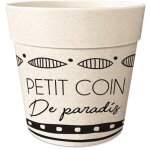 Cache pot bambou petit coin de paradis 6 cm