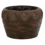 Cache - pot en bois 'thibo' 29cm marron Cache - pot en bois 'thibo' 29cm marron