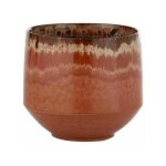 Cache - pot en céramique 'aline' 24cm rouge Cache - pot en céramique 'aline' 24cm rouge