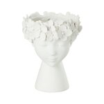 Cache - pot dco 'tte' 23cm blanc