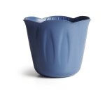 Cache pot 'mimosa' 2, 5l - bleu - d 20 x h 17 cm - livraison gratuite Cache pot 'mimosa' 2, 5l - bleu - d 20 x h 17 cm - livraison gratuite