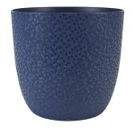 Eda ? cache - pot opale bleu profond 29, 5 cm x 27, 1 cm ? volume 14, 8 l ? �l�gant pour embellir vos ...