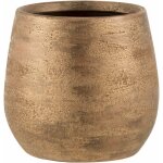 Cache - pot rico en terre cuite - dor�