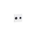 Cache prise tv / r - sat legrand mosaic 78785