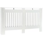 Toboli - cache - radiateur ? blanc ? 172 x 19 x 82 cm ? en mdf ? couverture protège - chauffage décorative, ... Toboli - cache - radiateur ? blanc ? 172 x 19 x 82 cm ? en mdf ? couverture protège - chauffage décorative, ...